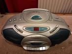 Compact Disc Stereoradio - Draagbare cassette- en cd-speler., Audio, Tv en Foto, Cd-spelers, Ophalen, Draagbaar