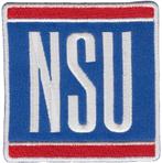 NSU Auto stoffen opstrijk patch embleem, Verzamelen, Verzenden, Nieuw