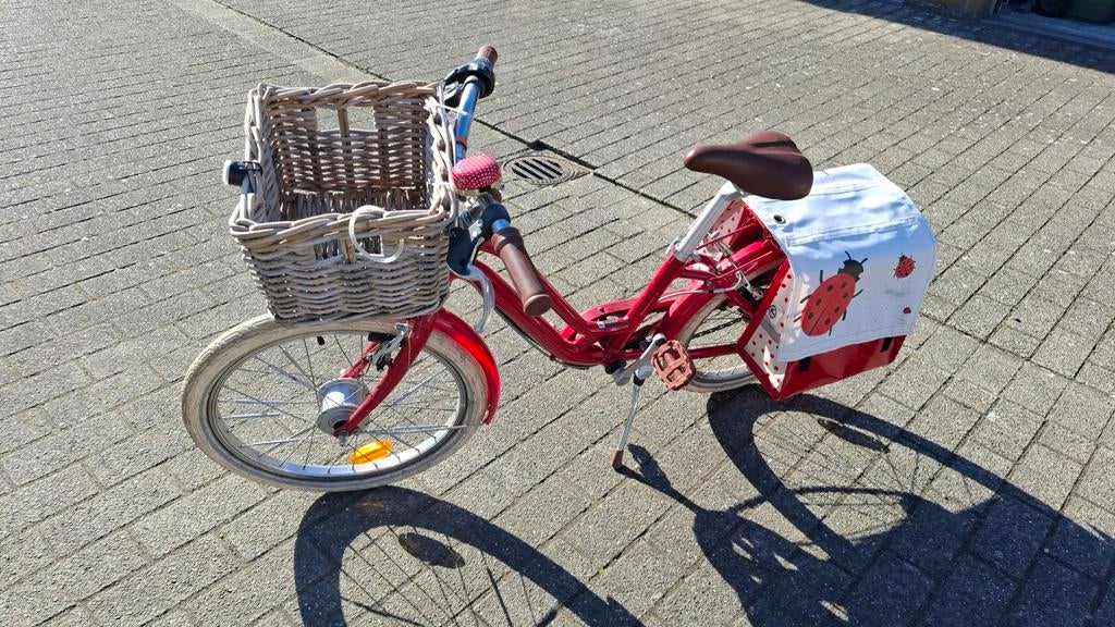 Stadsfiets 20 inch meisje 6-9j, Vélos & Vélomoteurs, Vélos | Tricycles, Enlèvement, Utilisé, Btwin Decathlon