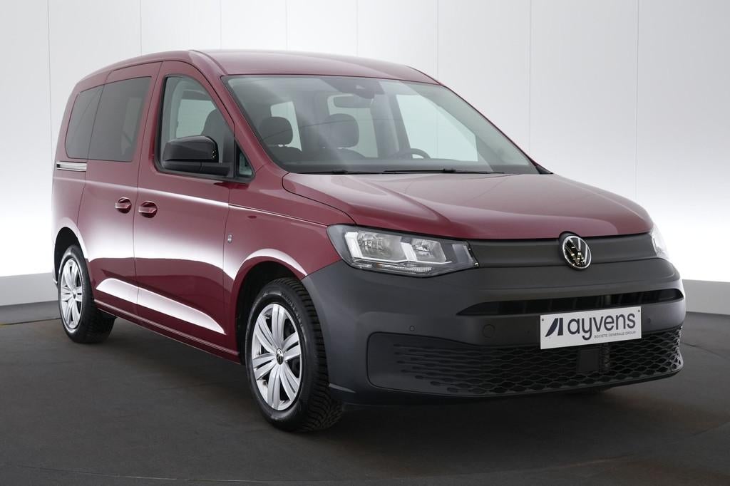 (2BNK713) VOLKSWAGEN CADDY, Autos, Volkswagen, Rouge, Achat, Euro 6, Entreprise