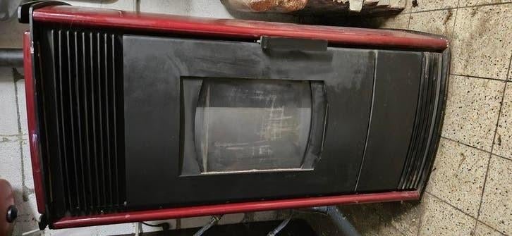 Poele thermo pellet Mbs 18kw, Maison & Meubles, Poêles, Enlèvement, Utilisé
