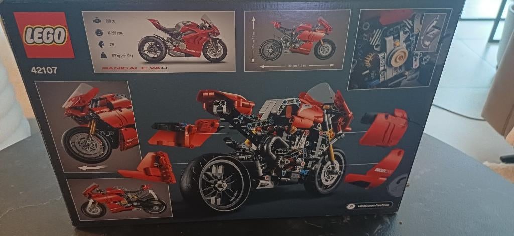 LEGO DUCATI PANIGALE V4 R NIEUWE DOOS SEALED, Kinderen en Baby's, Speelgoed | Duplo en Lego, Nieuw, Lego, Complete set, Ophalen