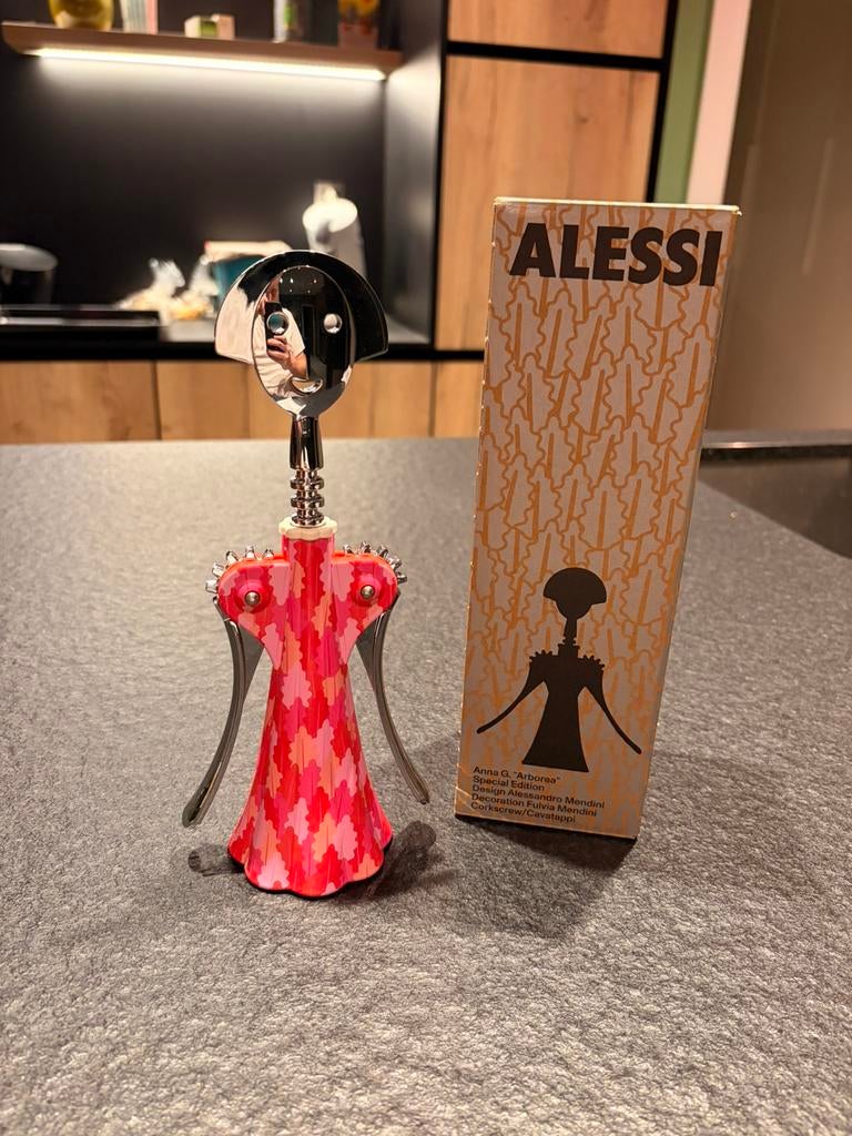 Alessi kurkentrekker Anna G. Arborea Special Edition, Overige typen, Kunststof, Nieuw, Ophalen of Verzenden