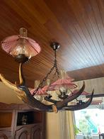 Luster / kroonluchter echt hertengewei, Antiek en Kunst, Ophalen