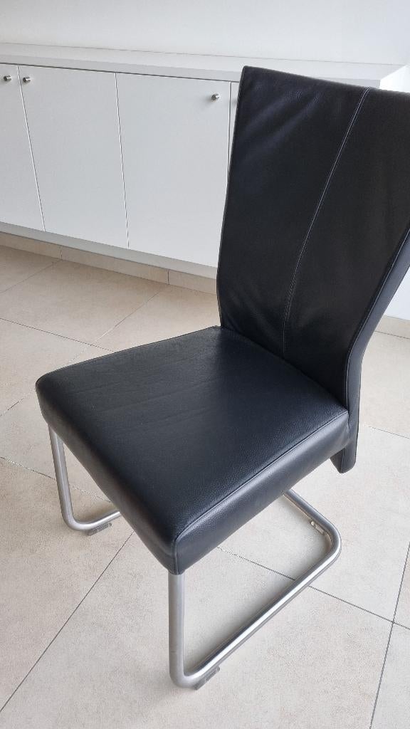 stoelen, Ophalen, Zwart, Zo goed als nieuw, Modern
