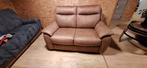 2 places en cuir, Maison & Meubles, Enlèvement