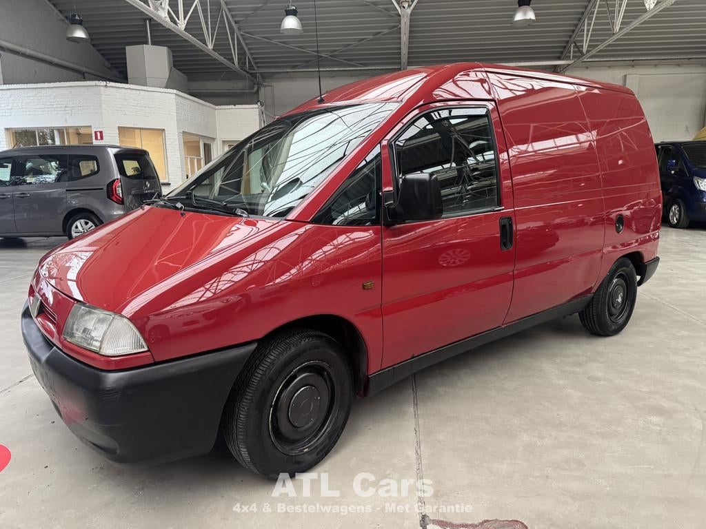 Fiat Scudo 1.9D | Lichte Vracht | Inbouw Kasten | 1J Garanti, Auto's, Voorwielaandrijving, 4 deurs, Monovolume, Zwart