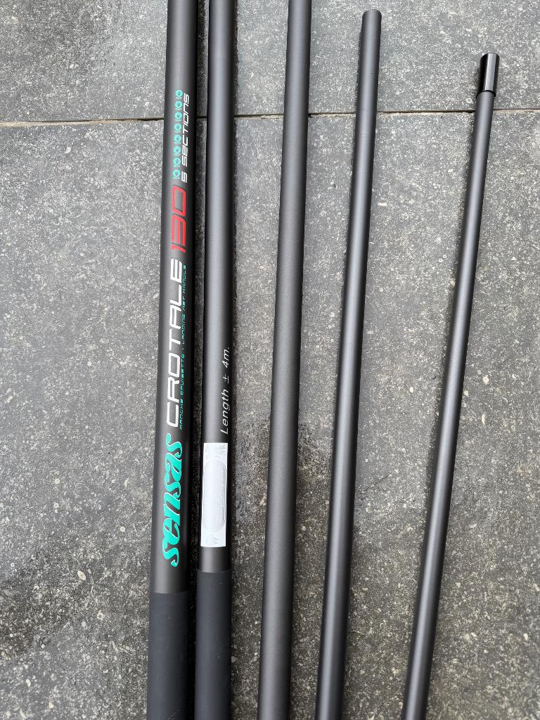 Schepnetsteel sensas, Watersport en Boten, Hengelsport | Algemeen, Ophalen, Zo goed als nieuw