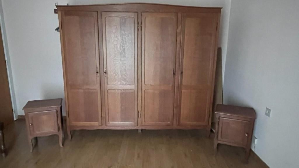 Sixties kleerkast - Licht & Klaar Voor Jouw Stijl! ️, Ophalen, Met deur(en), Gebruikt, Jaren 60