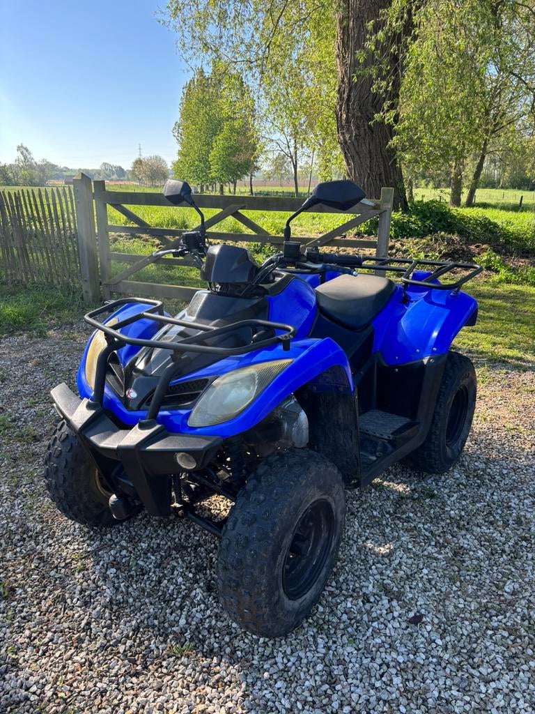 Kymco MXU 300 homologué – Attache remorque AV/AR – Bon état, Motos, 300 cm³, 12 à 35 kW
