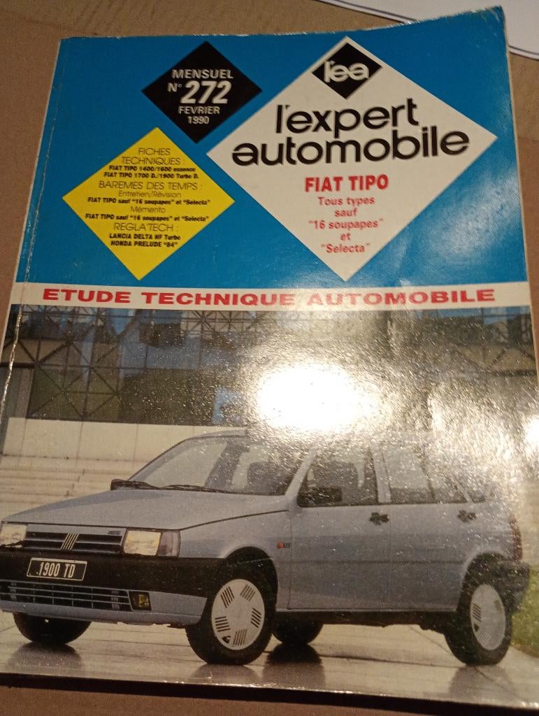 revue technique fiat tipo de 1988-1989, Enlèvement ou Envoi