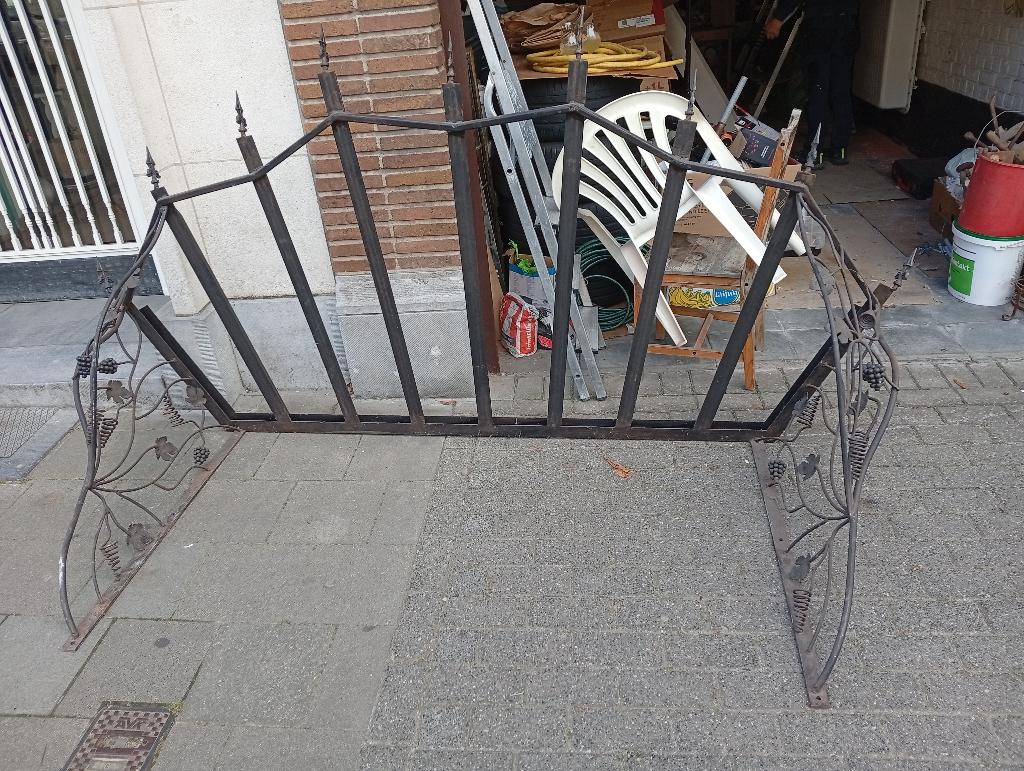 Grande Marquise auvent en fer forgé entrée de maison, Tuin en Terras, Overige Tuin en Terras, Zo goed als nieuw, Ophalen