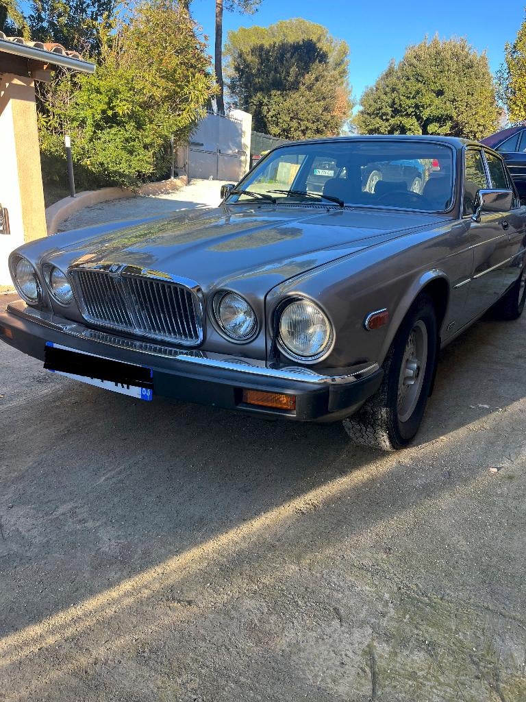 jaguar XJ12 VANDENPLASS, Autos, Jaguar, Entreprise, Essence, Berline, 4 portes, Automatique, Autres couleurs, Beige, Cuir, Carnet d'entretien
