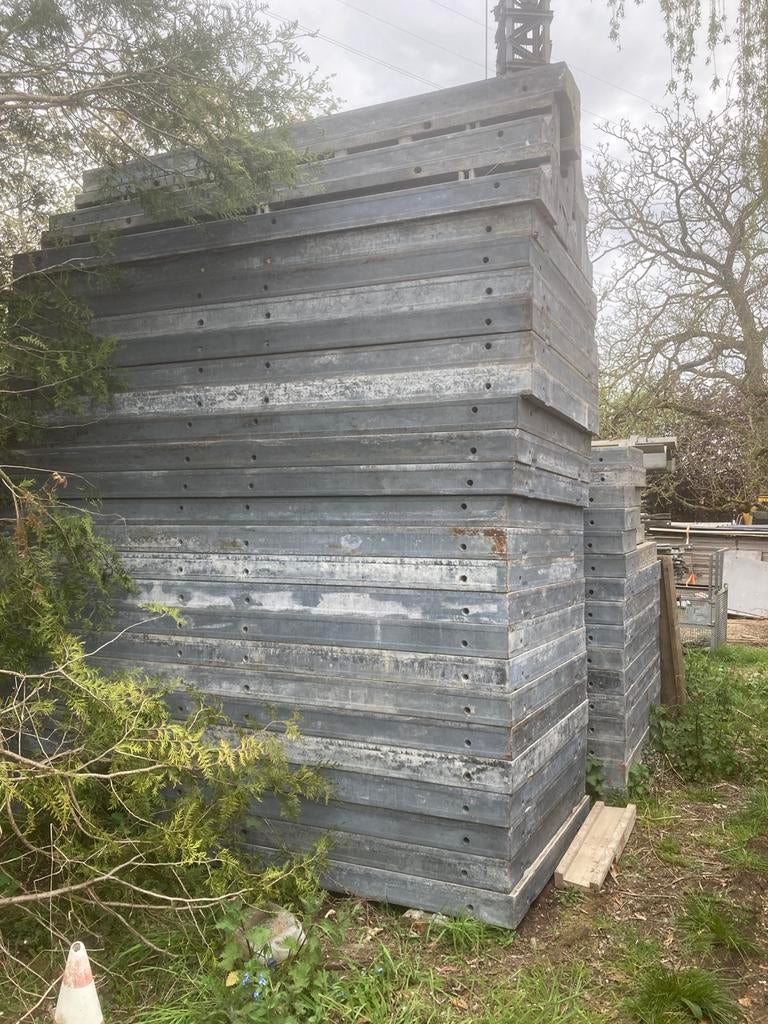 Bekisting DOKA, Ophalen, Gebruikt