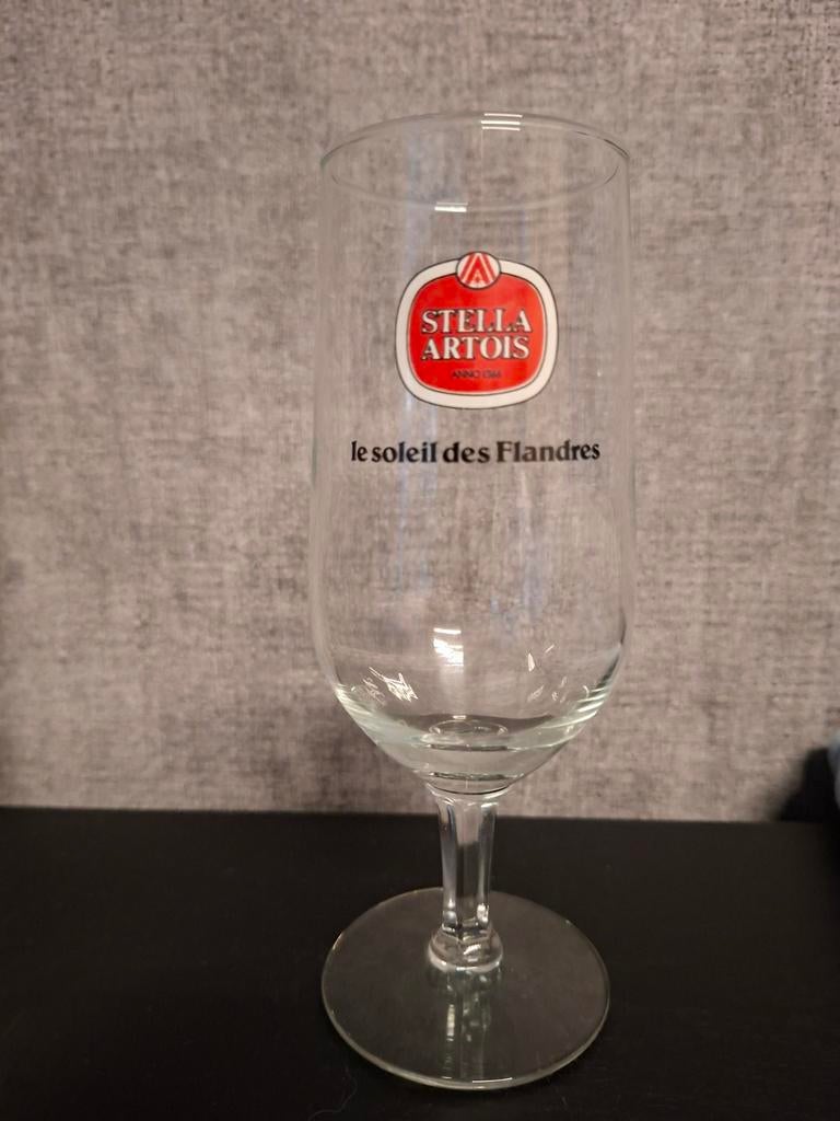 Verre Stella Artois le soleil des flandres, Collections, Marques de bière, Enlèvement ou Envoi, Stella Artois