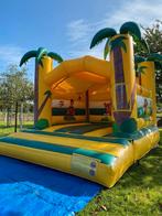 Springkasteel met Jungle thema, Ophalen, Zo goed als nieuw