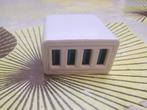 2x GSM lader USA 4 port usb 5,1A travel adaptor VS, Telecommunicatie, Ophalen of Verzenden, Nieuw, Apple iPhone