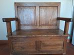 Canapé ancien en chêne pour 2, Antiquités & Art, Antiquités | Meubles | Chaises & Canapés, Enlèvement
