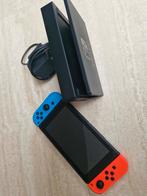 Nintendo Switch met toebehoren, Comme neuf, Enlèvement, Switch Original, Avec jeux