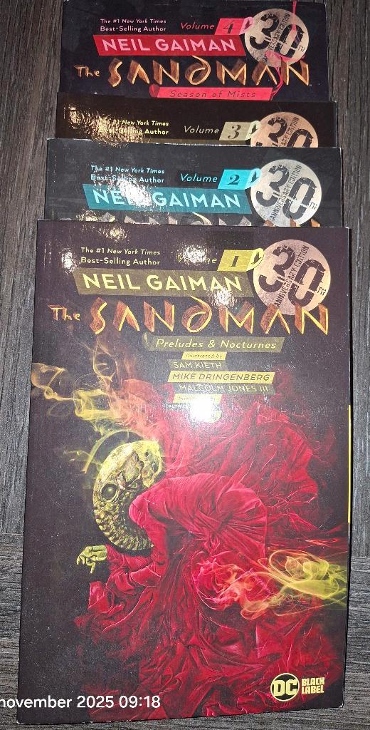 Softcover Comics strips Sandman 1 - 4 Engelstalig, Livres, BD | Comics, Comme neuf, Plusieurs comics, Enlèvement ou Envoi