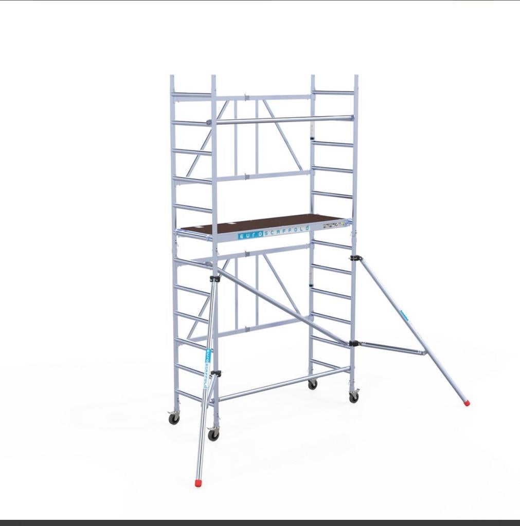 Kamer steigers 4,5 werk hoogte, Ophalen, Zo goed als nieuw, Rolsteiger of Kamersteiger, 2 tot 5 meter