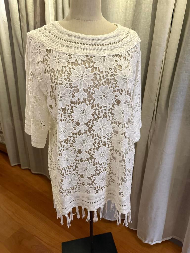 Caroline biss - Tunique, Ophalen of Verzenden, Zo goed als nieuw, Wit