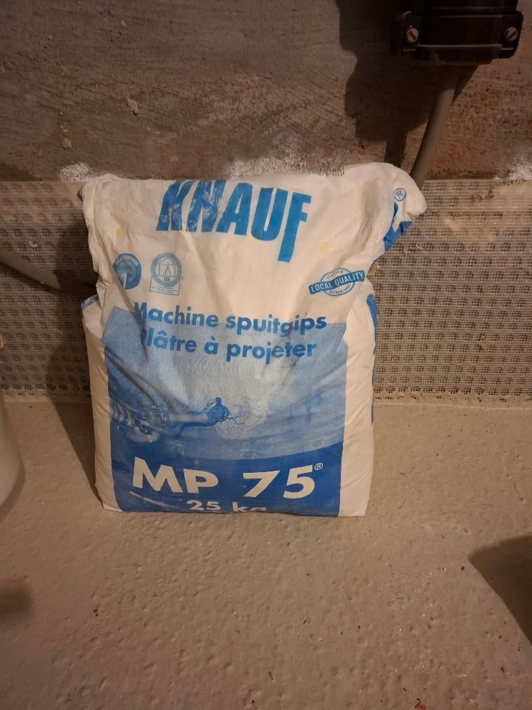 Spuitgips, Enlèvement, Utilisé