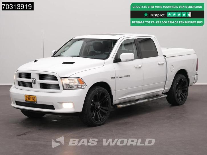 Dodge RAM 1500 5.7 V8 4x4 Crew Cab Trekhaak Camera Parkeerse, Auto's, Dodge, Bedrijf, Te koop, RAM 1500, 4x4, Achteruitrijcamera