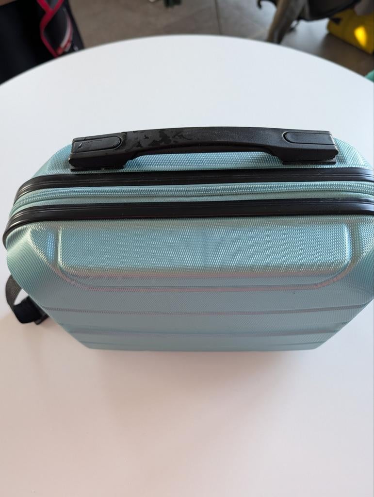 Beautycase hard case met draagriem, Handtassen en Accessoires, Koffers, Ophalen