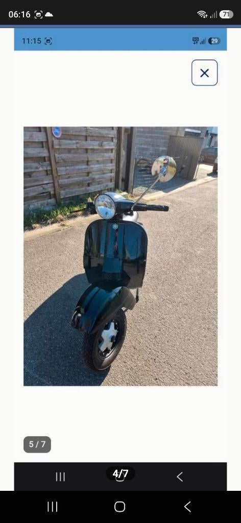 Vespa px lml 125 4T, Motos, Particulier, Neuf