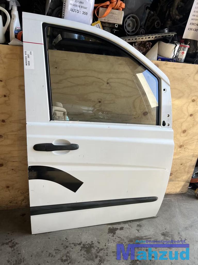 MERCEDES VITO W639 WIT deur portier rechts 2003+, Gebruikt, Mercedes-Benz AG, Deur, Mercedes-Benz