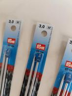 Breinaalden PRYM. 3mm/40 cm. NIEUW., Hobby en Vrije tijd, Breien en Haken, Ophalen