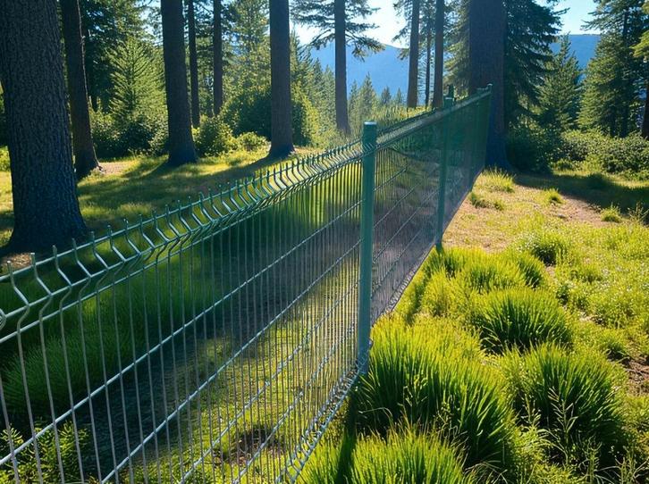 Promo! 20m draadpanelen 170cm hoog groen + palen, Jardin & Terrasse, Gaze & Fils, Neuf, Enlèvement