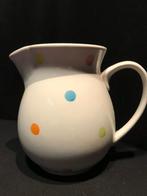 Geglazuurde Kan/Vaas, Wit, Aardewerk of Porselein, Ophalen of Verzenden, Zo goed als nieuw