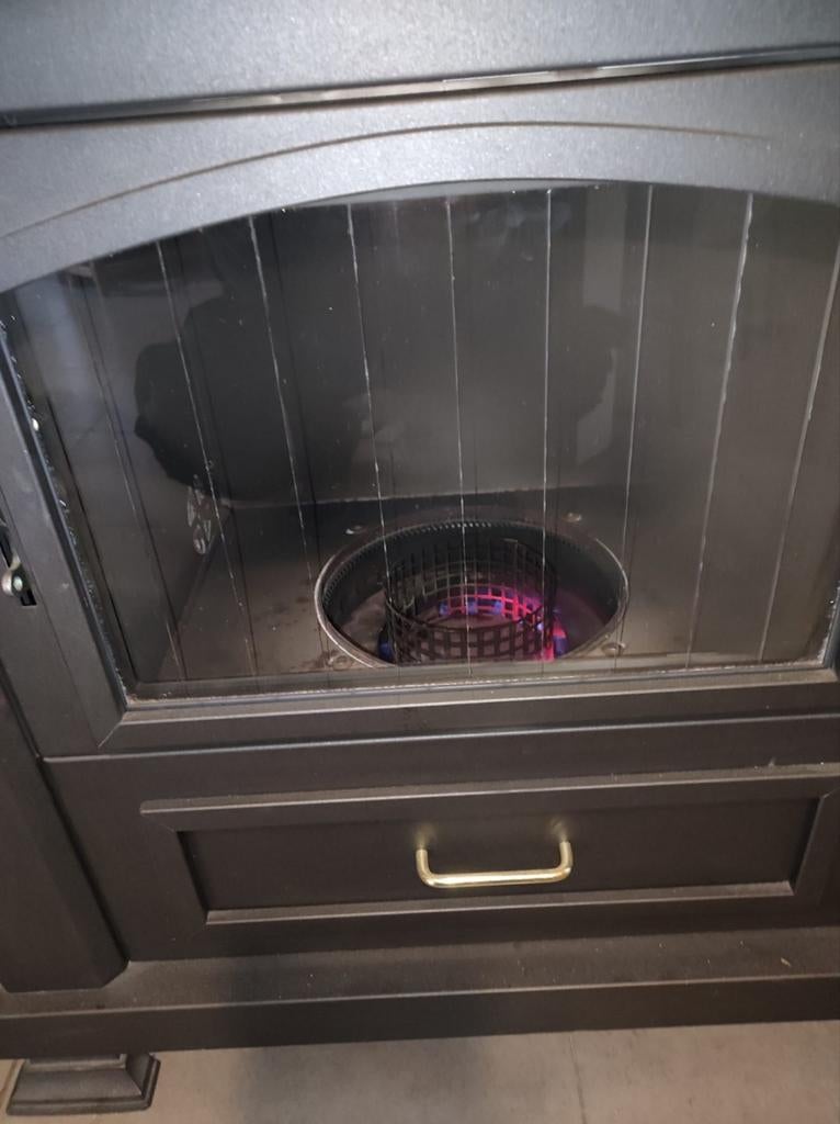 Mazoutkachel wellstraler M100, Ophalen, Gebruikt, Vrijstaande haard, Overige soorten