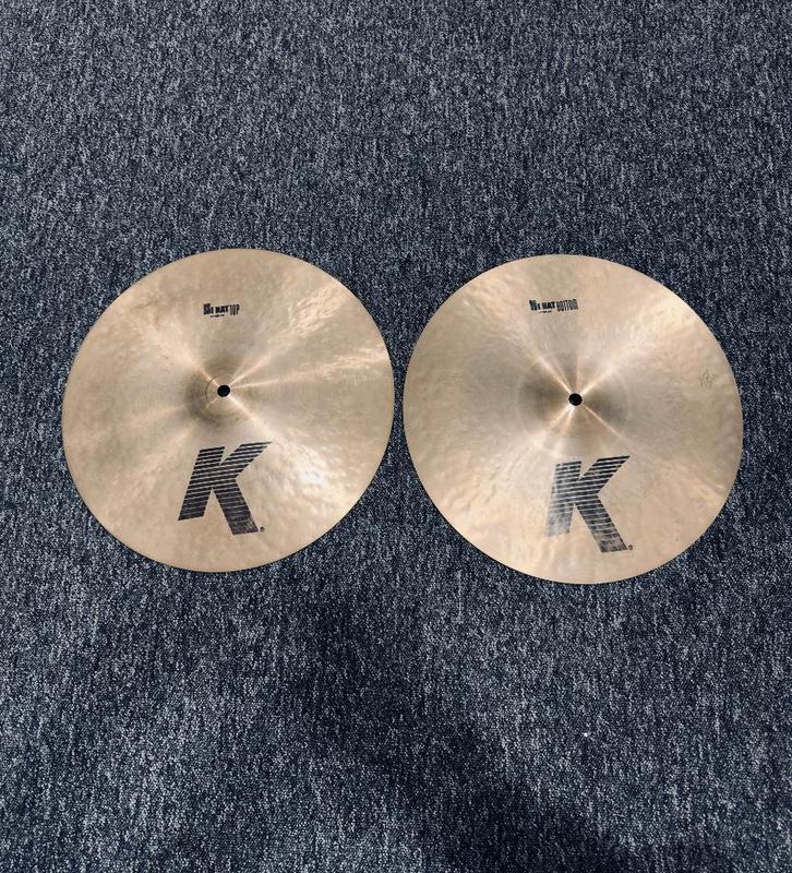 Zildjian 14" K Hihat, Musique & Instruments, Batteries & Percussions, Utilisé, Autres marques, Enlèvement ou Envoi