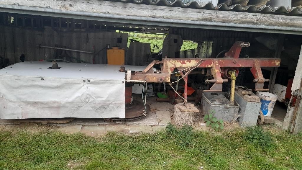 PZ 185 maaier, Ophalen, Oogstmachine