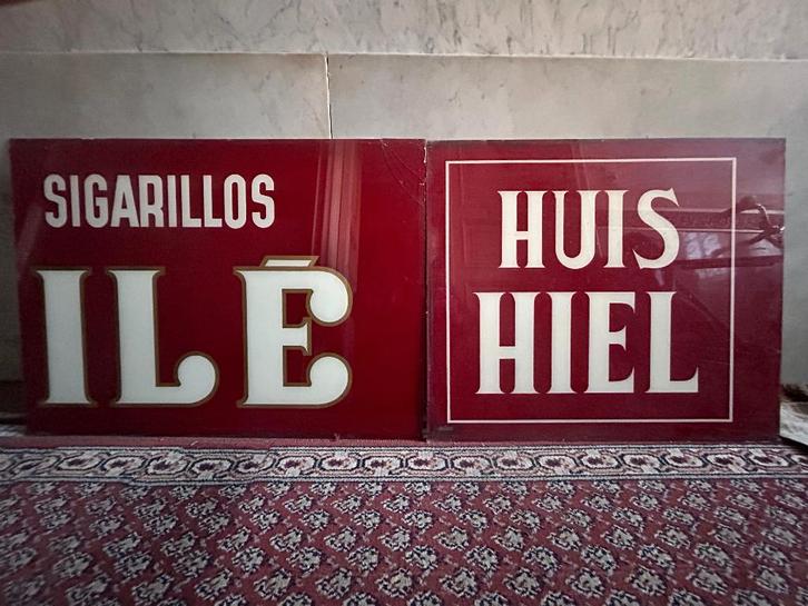 Jubilé sigarillos Huis Hiel oude reclame circa 1930 !!!, Verzamelen, Merken en Reclamevoorwerpen, Ophalen