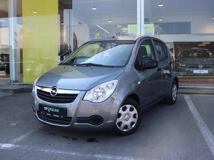 Opel Agila 1.0 BENZ 65PK, Auto's, Opel, Agila, Metaalkleur, Benzine, Euro 4, Berline, 5 deurs, Handgeschakeld, Zilver of Grijs