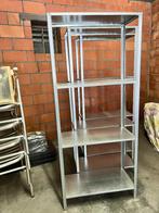 3 praktische rekken in metaal, Ophalen, Zo goed als nieuw, Metaal