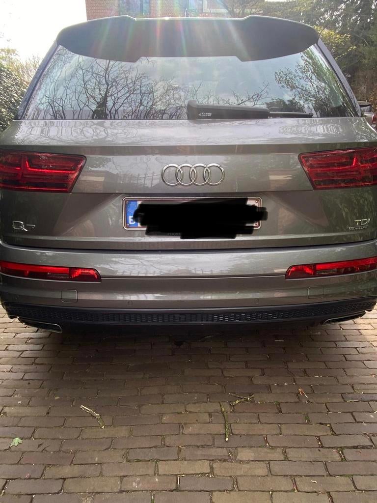Audi Q7 3.0 S-Line V6 full option, Auto's, Audi, Automaat, Diesel, Zilver of Grijs, Te koop