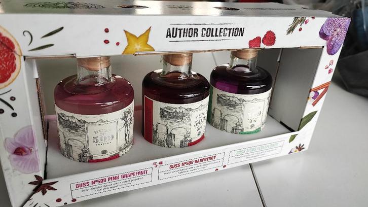 Coffret dégustation Gin Buss 509 idée cadeau cocktail, Collections, Vins, Enlèvement ou Envoi