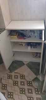 Witte kast 1 uitgesneden boven hoogte 76,5 cm breedte o, Huis en Inrichting, Ophalen