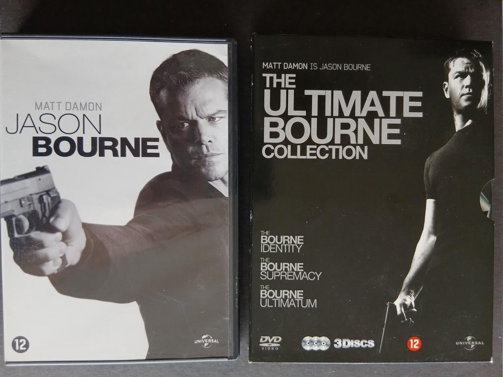 The ultimate Bourne collection - Matt Damon, Boxset, Ophalen of Verzenden, Zo goed als nieuw, Actie en Avontuur
