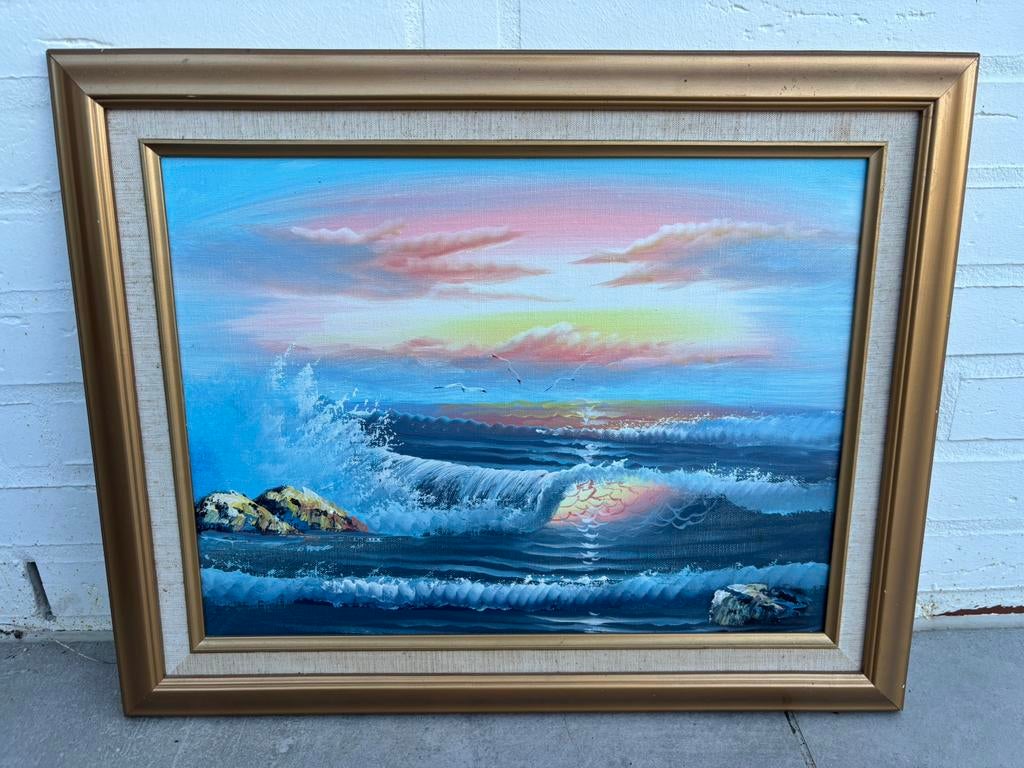 Schilderij op doek 40cm op 50cm, Enlèvement