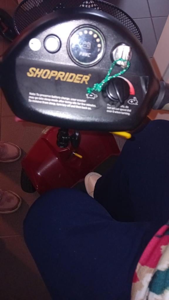 shoprider electrische rolstoel, Ophalen, Zo goed als nieuw
