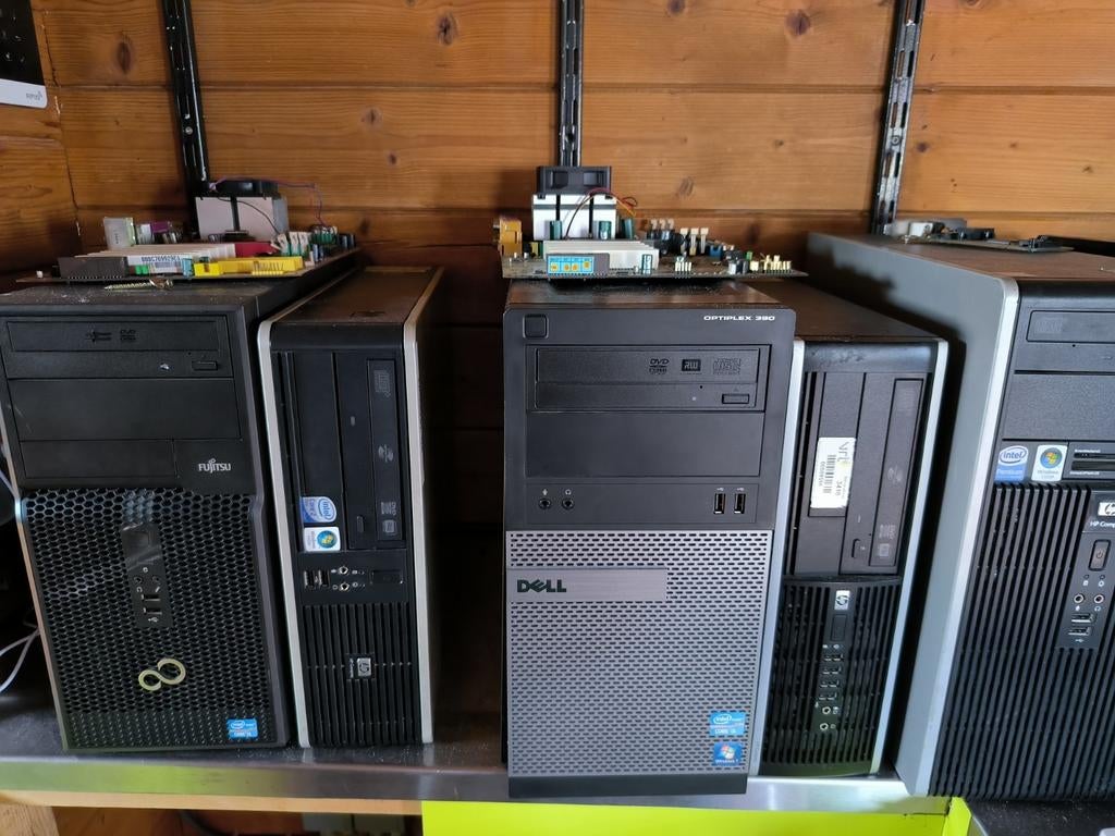 Computers en onderdelen, Ophalen