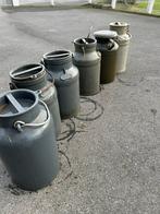 6 stuks pvc waterkanen of melkbussen, Schaap