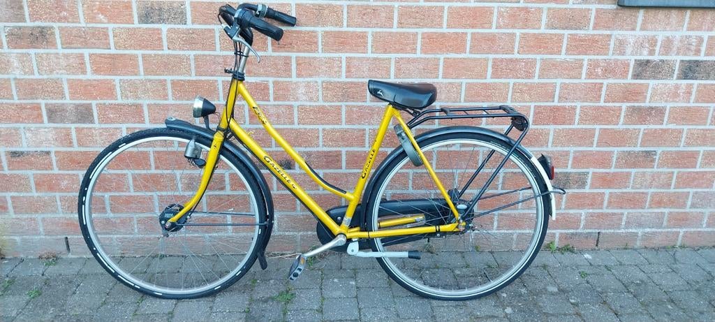 Op te knappen damesfiets Gazelle, Ophalen