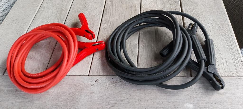 Professionele startkabels 2 x 5 meter, Ophalen